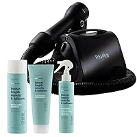 RevAir Volume Hair Bundle - RevAir Reverse-Air Hair Dryer - Innovative Quick-Drying Hair Dryer for Curly, Wavy & Straight Hair - Revitalizing Shampoo, Conditioner & Deep Conditioning Treatment