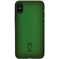 Premium Hand-Colored Leather Cell Phone Case for iPhone Xs Max - Emerald