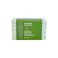 Vitabath Original Spring Green Moisturizing Gelee Bar Soap By Vitabath for Unisex - 8 Oz Bar Soap, 8 Oz