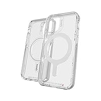 Gear4 ZAGG Crystal Palace Snap Case - Crystal Clear Impact Protection with MagSafe Compatibility for Apple iPhone 12 Mini (702007474)