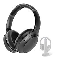 Avantree Aria 90C, a Second Pair of Bluetooth Headphones Opera Wireless TV Watching Set Dual Link, Comfortable 35 Hrs, Extra Loud (No Charging Dock Included, Single Headphone Only)