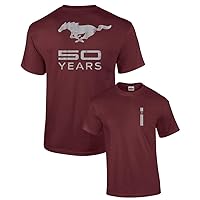 Ford Short Sleeve T-Shirt Mustang 50 Years Pony