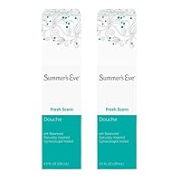 Summer's Eve Douche Fresh Scent Cleanser 4.5 Ounce (Value Pack of 2)