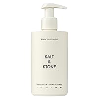 Salt & Stone Body Lotion | Scented Daily Body Lotion for Women & Men | Hydrates, Nourishes & Softens Skin | Restores Dry Skin | Fast-Absorbing | Cruelty-Free & Vegan (7 fl oz) (Black Rose & Oud)