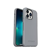 OtterBox iPhone 13 Pro (ONLY) Symmetry Series Case - RESILIENCE GREY, ultra-sleek, wireless charging compatible, raised edges protect camera & screen