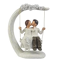 Romantic Couple Figurines in Love, 9