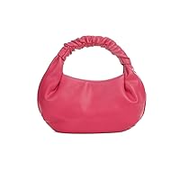 CORAID Mini Hobo Tote Bags for Women Soft Leather Clutch Purses for Women Cloud-Shaped Top Handle Bags