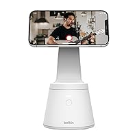 Face Tracking Phone Mount - MagSafe Compatible Phone Stand - Motion Tracking Video For Content Creator Kit, Influencer Kit & Vlogging Kit - Phone Holder Tripod - iPhone 14, iPhone 13, iPhone 12