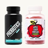 by V Shred Premium Probiotics and Apple Cider Vinegar Gummies Bundle