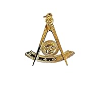 Masonic Gold Collar Jewel - Past Master