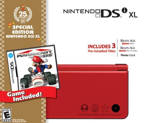 Nintendo DSi XL - 25th Anniversary Edition Red