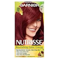 Garnier Nutrisse Nourishing Color Creme, True Red [66] 1 ea