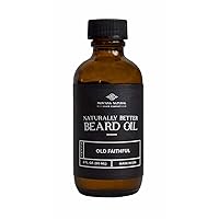 MNSC Old Faithful Beard Oil & Conditioner - Softens, Smooths, & Strengthens, for a faster growing, fuller Beard - Hypoallergenic, All-Natural, made in USA, Gift for men