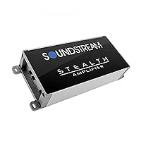Soundstream ST4.1200D Stealth Series 1200W Class D 4 Channel Amplifier