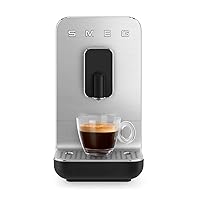 Smeg BCC01BLUS Fully Automatic Coffee Machine,47 ounces Black, Extra Large