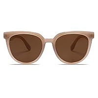 SOJOS Round Polarized Sunglasses for Women Fashion Trendy Style UV Protection Lens Sunnies Sunglasses SJ2175