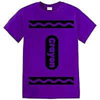 Crayon Tshirt Halloween Costume for Men Women Adult Size | Funny Cool Shirt idea | Graphic tee