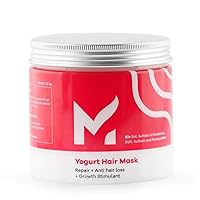 Maka Capillary Health Yogurt Hair Mask Oil Control, Sulfate, and Salt-Free Hair Growth Organic, 12 Fl Oz