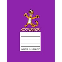 NOTEBOOK COLLEGE RULED | 150 SHEETS | 8.5”X11”: For my Kids For my son and daughter, teens teenager to write in at school, use for homework ... at work. HOME OFFICE SCHOOL SUPPLIES BOOK