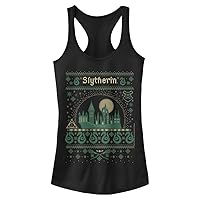 Harry Potter Deathly Hallows Slytherin House Sweater Women's Fast Fashion Racerback Tank Top