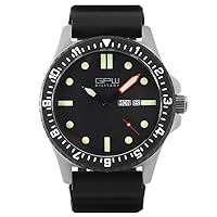 German Military Titanium Watch Day-Date. 200M W/R. Sapphire Crystal.