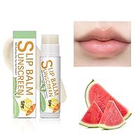 Ofanyia Sunscreen Lip Balm, SPF 30 Hydrating Lip Balm with Aloe and Vitamin E, Sun Screen Lip Protection & Treatment for Chapped Dry Lips, Lip Moisturizer Lip Care (watermelon)