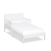 648-WHT Brookside Toddler Bed, 53lx29bx28h inches, White
