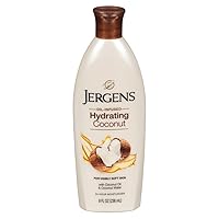 Jergens Coconut Hydrating 8 Ounce Skin Moisturizer (236ml) (2 Pack)