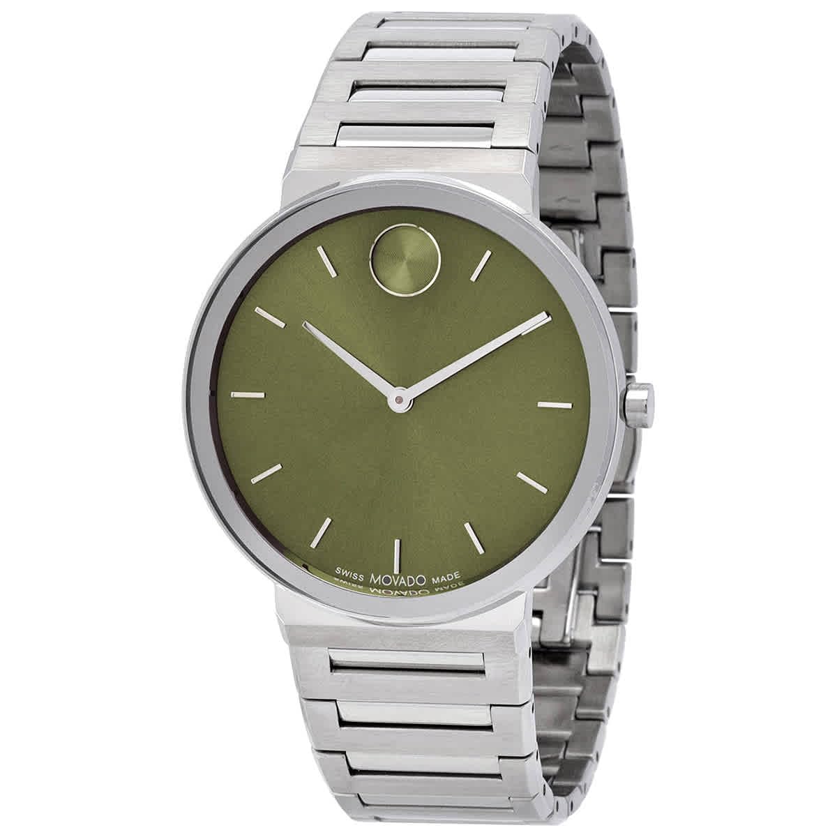 Movado Bold Horizon Quartz Green Dial Unisex Watch 3601074