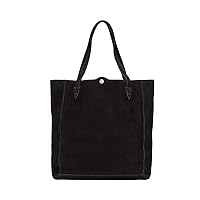 Maxwell Scott | Womens Luxury Large Suede Shopper Bag Purse | The Varallo | Ladies Smart Tote Shoulder Handbag