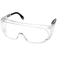 Ultra-Spec 2000 Visitor Specs Safety Glasses with Clear Ultra-Dura Anti-Scratch Lens