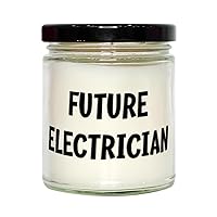 Fancy Electrician Scent Candle, Future Electrician, Gifts for Men Women, Present from Team Leader, for Electrician, Electrician Tools, Electrician Gifts for Men, Electrician Jokes, Unique Electrician