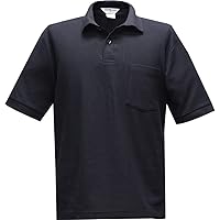 Cotton Firefighter Shirts for Men, Professional Fireman Polo Shirt, EMS, Public Safety Officer, NFPA Compliant