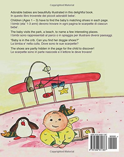 Italian children's book: Where are the baby's shoes: Children's Picture Book English-Italian (Bilingual Edition), Italian for babies, Bedtime reading, ... picture books for children) (Italian Edition)