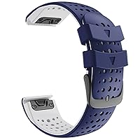 Colorful Quickfit Watchband Strap For Garmin Fenix 7 7X 5 5X 3 3 HR 945 Fenix 6 6X Watch Silicone Easyfit Wrist Band 26 22MM Strap