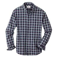 Cutter & Buck Men's Big-Tall Long Sleeve Maple Ridge Plaid Shirt