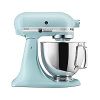 KitchenAid Artisan Series 5 Quart Tilt Head Stand Mixer with Pouring Shield KSM150PS, Mineral Water