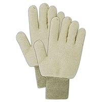 MAGID PT930R Terry Master Loops-Out Heavyweight Terrycloth Gloves, Jumbo (Fits X-Large), Natural , XL (Pack of 12)