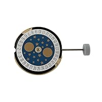BUZZUFY Ronda 788 8 3/4 Quartz Movement with Date on 6 o'clock and Moon Phase SC-D(6)-MD(12)