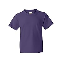 Youth 5 oz. HD Cotton™ T-Shirt M PURPLE