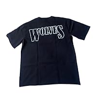 Oversized Wolves darc Sport Pump Cover T Shirt Black