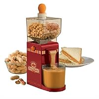 Peanut Butter Maker 500ml Electric Portable Nut Butter Manufacturing Home Volume Grain Grinder forCorn Peanut Cashew Almonds Hazelnut