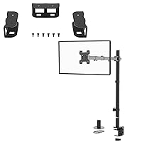 WALI Bundle-Monitor Arm Mount for Desk and Shelf Holder for Laptop