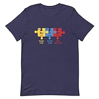 Autism Awareness Puzzle Periodic Elements Autistic Behavior Men Women T Shirt