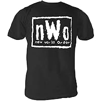Costume Agent New World Wrestling Adult Black T-Shirt