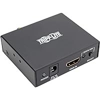 Tripp Lite HDMI Audio De-Embedder / Extractor, UHD 4K x 2K @ 30Hz (P130-000-AUDIO),Black