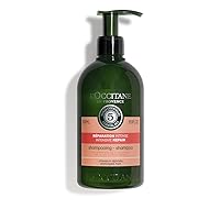 L’OCCITANE Intensive Repair Shampoo: Silicone-Free Shampoo, 3X Stronger Hair*, Strengthens Brittle Hair, Reveal Shine, With Vitamin B5, Vegan