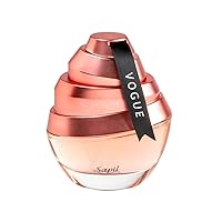 Sapil Perfumes “Vogue for Women – Long-lasting, Enticing scent for every day from Dubai – Amber Floral scent – EDP spray fragrance – 3.4 Oz (100 ml).