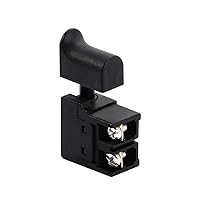 Bettomshin 1Pc Trigger Switch, Electric Tool Switch for Electric Hammer, Bosch NO.21 4100 Series No Lock Switch, No Speed Control, Pushbutton Switches for Hand Electric Drill