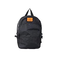 Mokki B-7367 Patch Backpack, B4 Size, Black